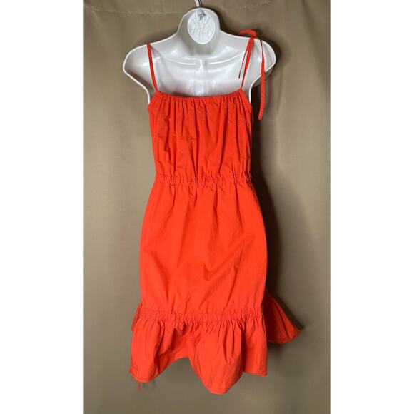 Chinti and Parker Red Tie Waist Dress 4 - Picture 8 of 9